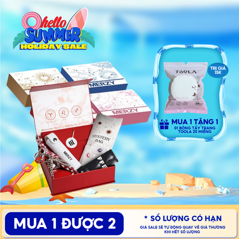 Túi Quà Thần Tài Và Hộp Quà Điều Ước Merzy Holiday’25 Bundle