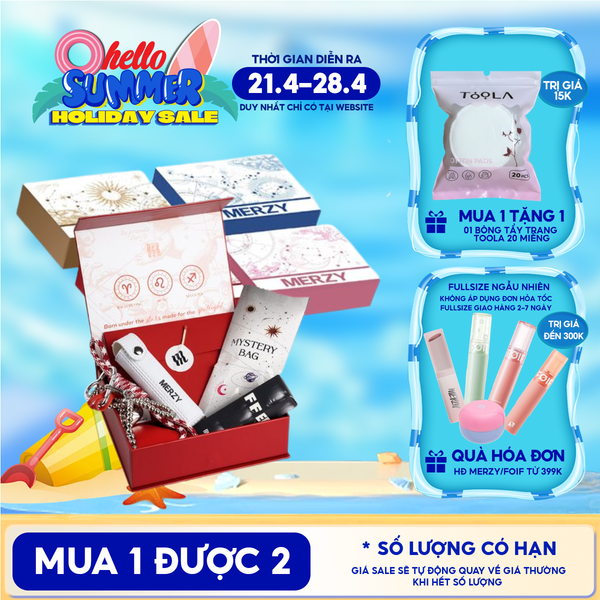  Túi Quà Thần Tài Và Hộp Quà Điều Ước Merzy Holiday’25 Bundle 