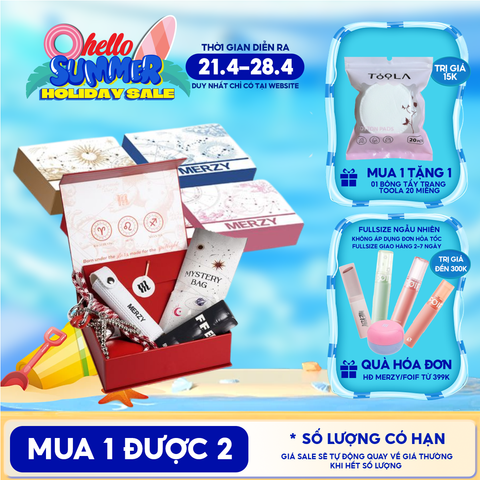 Túi Quà Thần Tài Và Hộp Quà Điều Ước Merzy Holiday’25 Bundle