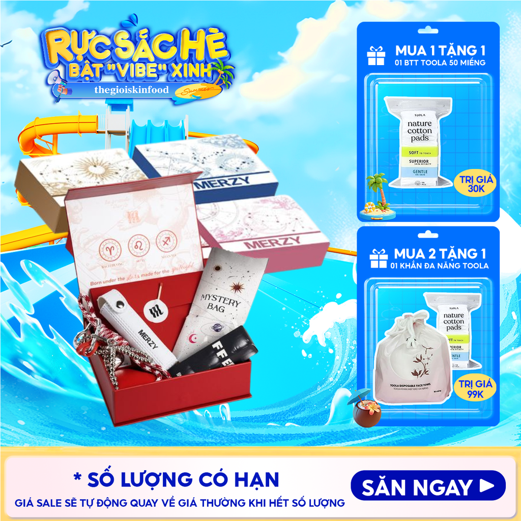 Túi Quà Thần Tài Và Hộp Quà Điều Ước Merzy Holiday’25 Bundle