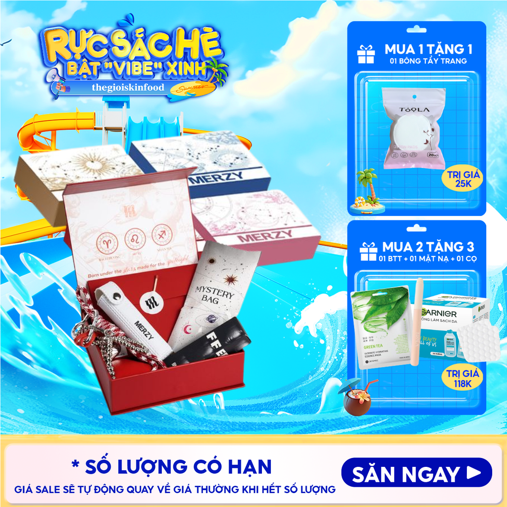 Túi Quà Thần Tài Và Hộp Quà Điều Ước Merzy Holiday’25 Bundle