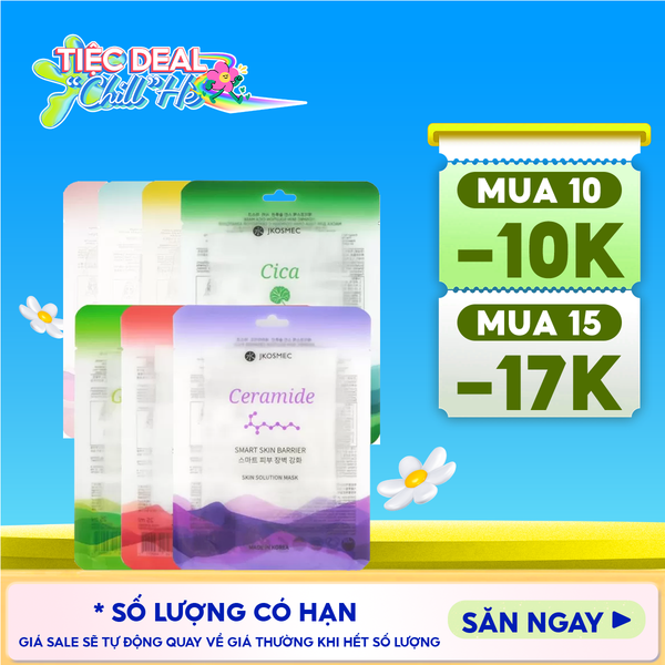  Mặt Nạ Jkosmec Cải Thiện Các Vấn Đề Làn Da Skin Solution Mask 25ml 