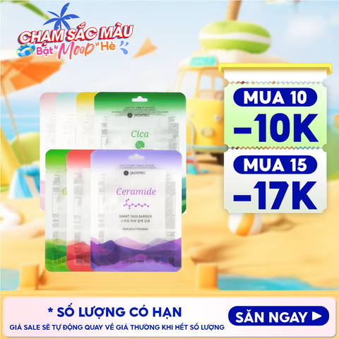 Mặt Nạ Jkosmec Cải Thiện Các Vấn Đề Làn Da Skin Solution Mask 25ml