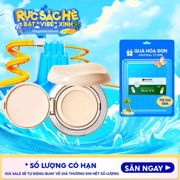  Phấn Nước Judydoll Kiềm Dầu, Che Phủ Tốt Long Wearing Cushion 14g 