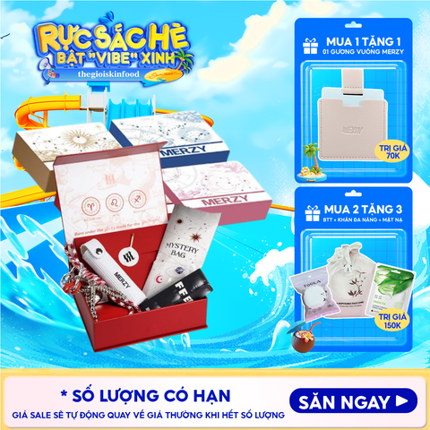 Túi Quà Thần Tài Và Hộp Quà Điều Ước Merzy Holiday’25 Bundle