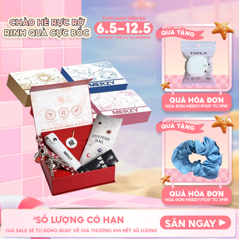 Túi Quà Thần Tài Và Hộp Quà Điều Ước Merzy Holiday’25 Bundle