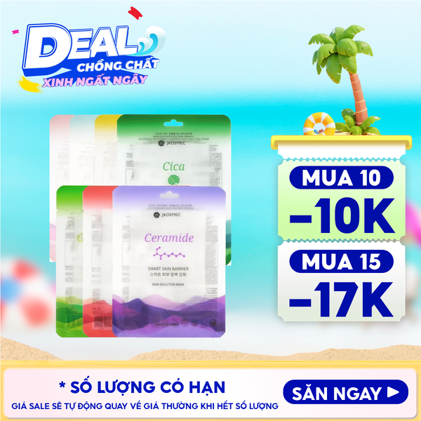  Mặt Nạ Jkosmec Cải Thiện Các Vấn Đề Làn Da Skin Solution Mask 25ml 