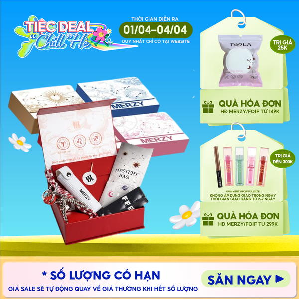  Túi Quà Thần Tài Và Hộp Quà Điều Ước Merzy Holiday’25 Bundle 