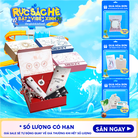 Túi Quà Thần Tài Và Hộp Quà Điều Ước Merzy Holiday’25 Bundle