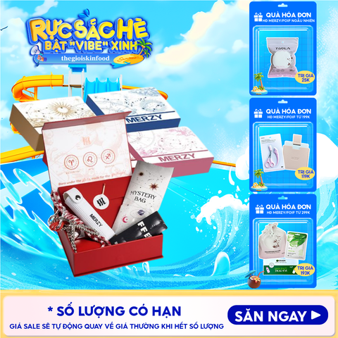 Túi Quà Thần Tài Và Hộp Quà Điều Ước Merzy Holiday’25 Bundle