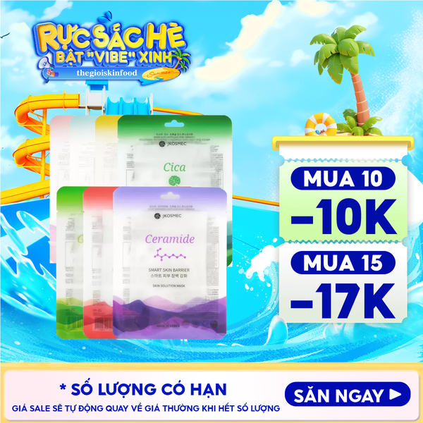  Mặt Nạ Jkosmec Cải Thiện Các Vấn Đề Làn Da Skin Solution Mask 25ml 