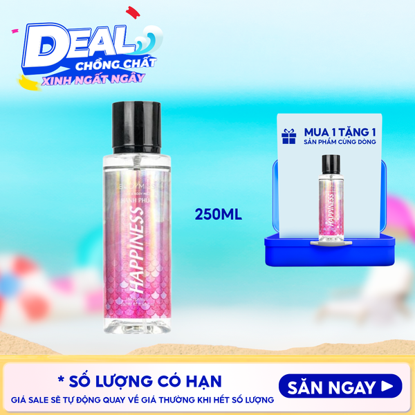  Xịt Thơm Toàn Thân Hương Cho Nam & Nữ Bodymiss 