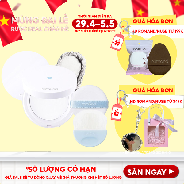  Phấn Phủ Dạng Nén Che Phủ Hoàn Hảo Cho Làn Da Mịn Mượt Romand Better Than Finish 12g 