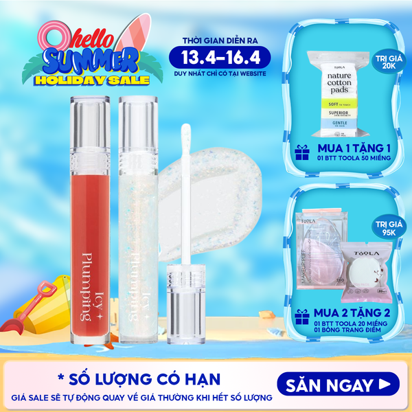  Son Bóng Cho Môi Căng Mọng Merzy Icy Plumping Lip Gloss 4.5g 