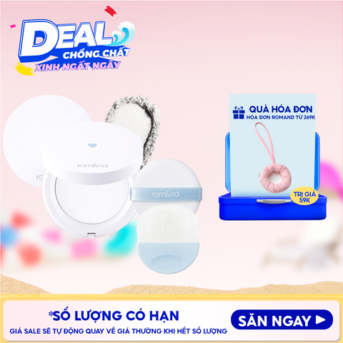 Phấn Phủ Dạng Nén Che Phủ Hoàn Hảo Cho Làn Da Mịn Mượt Romand Better Than Finish 12g