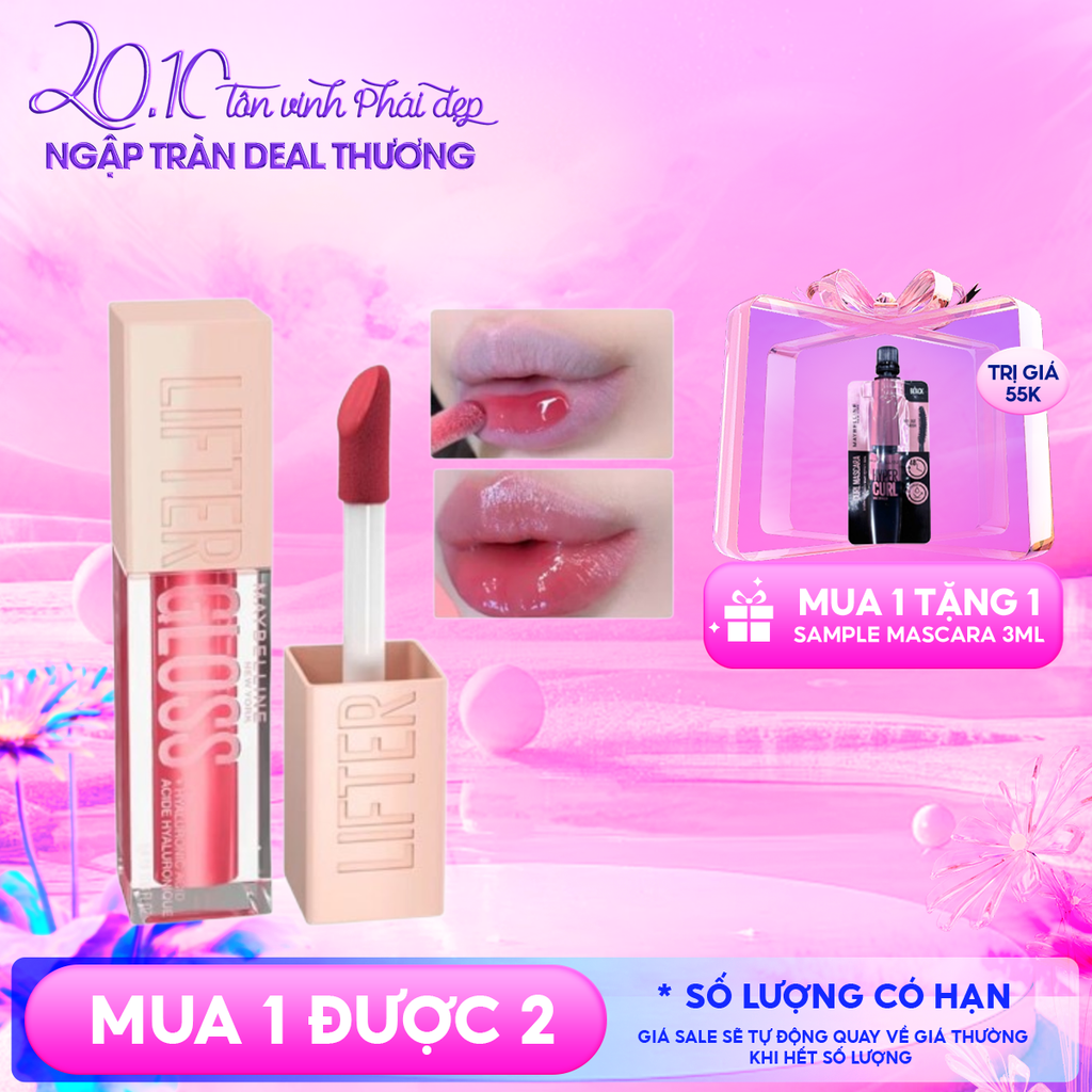 Son Bóng Cho Môi Maybelline Căng Mọng New York Lifter Gloss - Lip Gloss 5.4ml