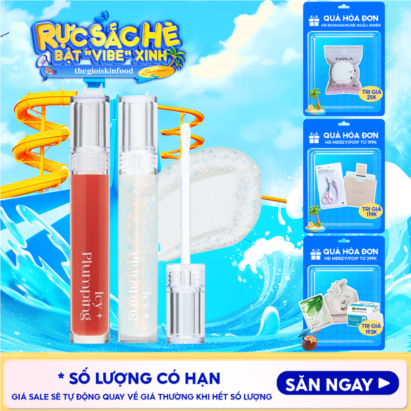  Son Bóng Cho Môi Căng Mọng Merzy Icy Plumping Lip Gloss 4.5g 