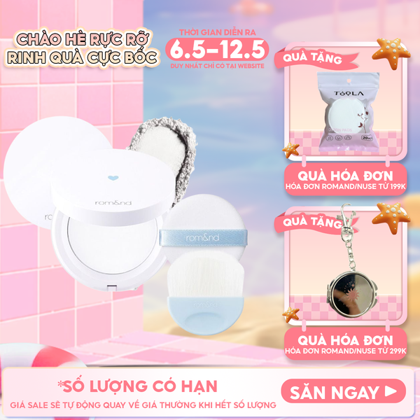  Phấn Phủ Dạng Nén Che Phủ Hoàn Hảo Cho Làn Da Mịn Mượt Romand Better Than Finish 12g 