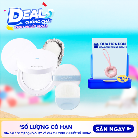 Phấn Phủ Dạng Nén Che Phủ Hoàn Hảo Cho Làn Da Mịn Mượt Romand Better Than Finish 12g