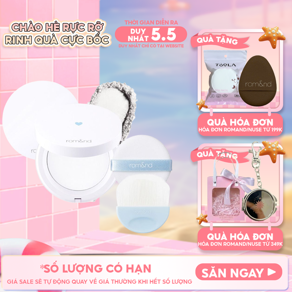  Phấn Phủ Dạng Nén Che Phủ Hoàn Hảo Cho Làn Da Mịn Mượt Romand Better Than Finish 12g 