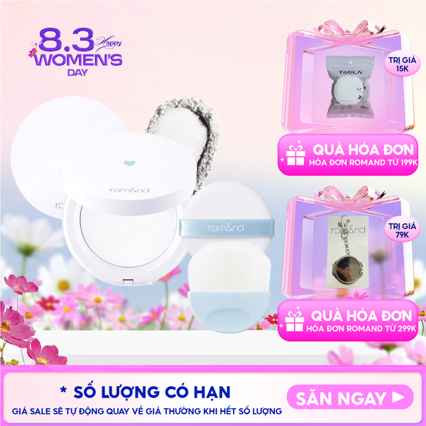  Phấn Phủ Dạng Nén Che Phủ Hoàn Hảo Cho Làn Da Mịn Mượt Romand Better Than Finish 12g 