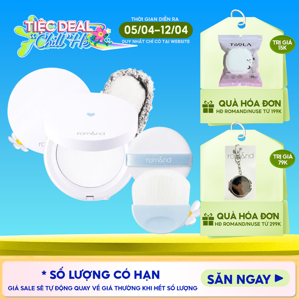  Phấn Phủ Dạng Nén Che Phủ Hoàn Hảo Cho Làn Da Mịn Mượt Romand Better Than Finish 12g 