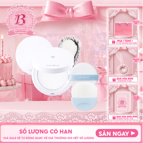 Phấn Phủ Dạng Nén Che Phủ Hoàn Hảo Cho Làn Da Mịn Mượt Romand Better Than Finish 12g