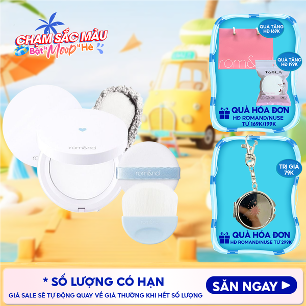  Phấn Phủ Dạng Nén Che Phủ Hoàn Hảo Cho Làn Da Mịn Mượt Romand Better Than Finish 12g 