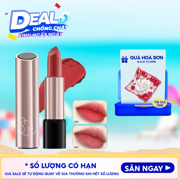  [PHIÊN BẢN ĐẶC BIỆT] Son Thỏi Lì B.O.M Lên Màu Chuẩn My Lipstick 