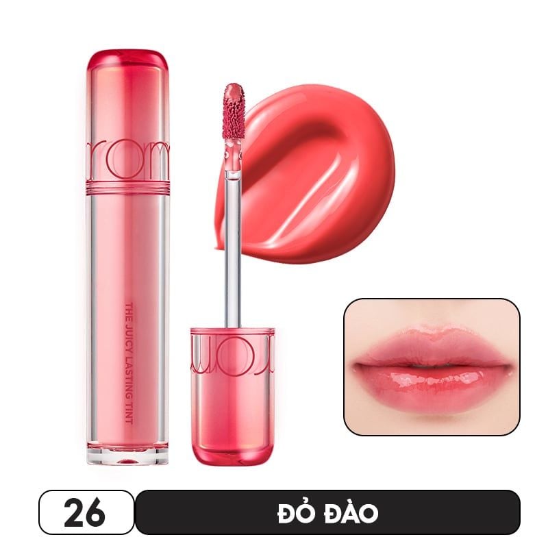 [NEW][Màu 1-39] Son Tint Lì Romand Căng Bóng The Juicy Lasting Tint