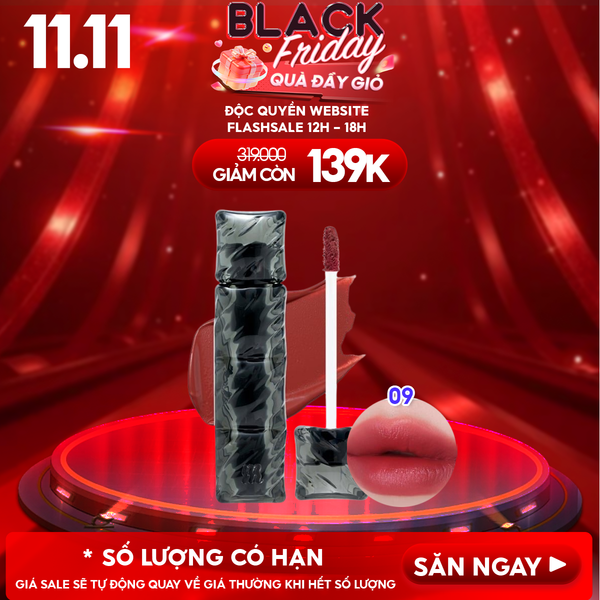  [NEW][V6 PUFFER][SON PHAO] Son Kem Lì Merzy Bền Màu, Lâu Trôi Puffer Velvet Tint 3.7g 