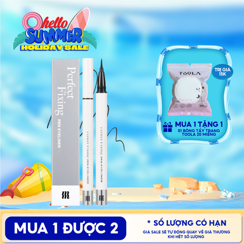 Bút Kẻ Mắt Nước Merzy Chống Trôi The First Pen Eyeliner 0.5g