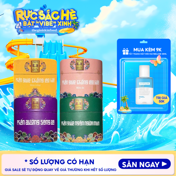  Phấn Nụ Hoàng Cung Giúp Dưỡng Da, Ngừa Mụn, Ngăn Ngừa Lão Hóa Da 