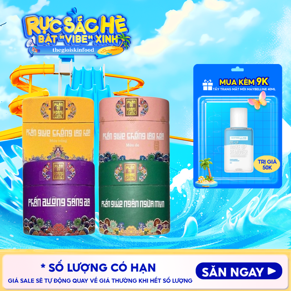  Phấn Nụ Hoàng Cung Giúp Dưỡng Da, Ngừa Mụn, Ngăn Ngừa Lão Hóa Da 