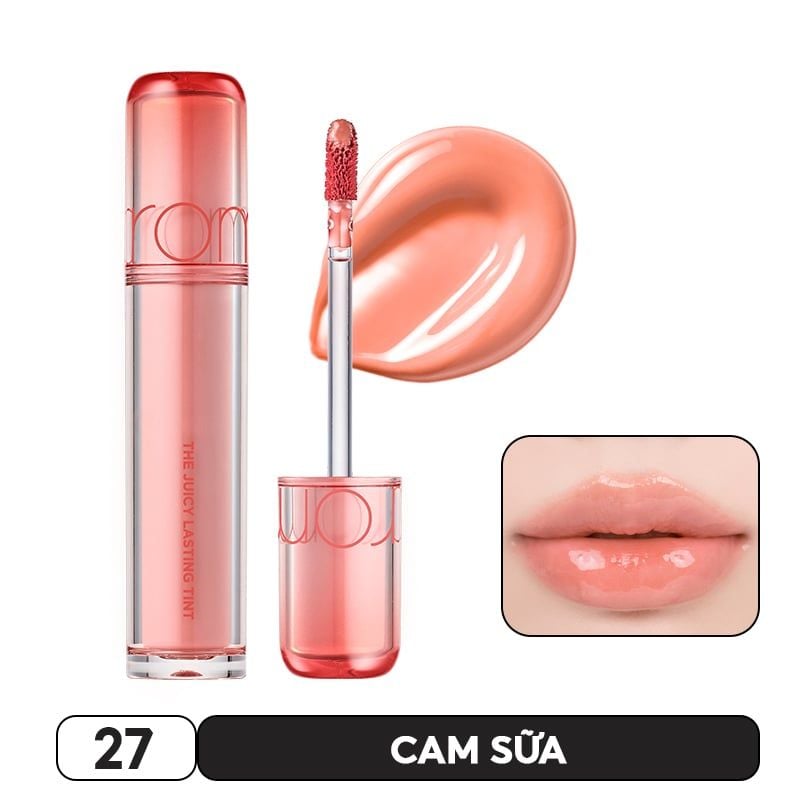 [NEW][Màu 1-39] Son Tint Lì Romand Căng Bóng The Juicy Lasting Tint