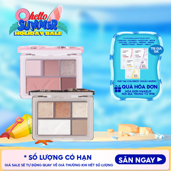  Bảng Phấn Mắt 5 Ô Màu VEECCI Fantasy Dream 5-Color Eyeshadow Palette 5.2g 