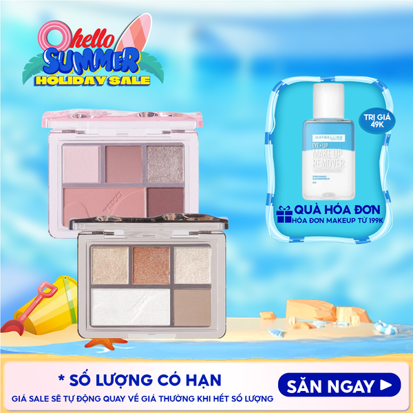  Bảng Phấn Mắt 5 Ô Màu VEECCI Fantasy Dream 5-Color Eyeshadow Palette 5.2g 