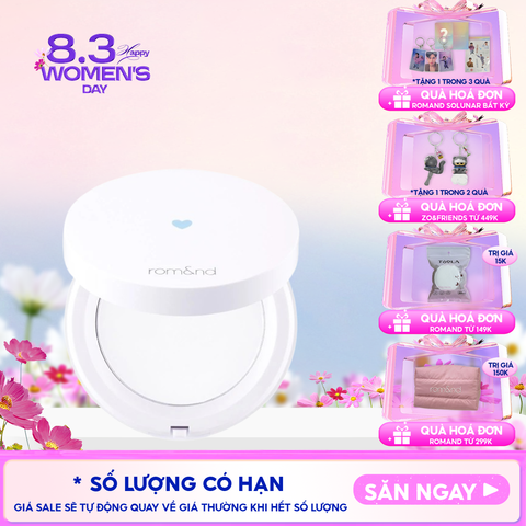 Phấn Phủ Dạng Nén Che Phủ Hoàn Hảo Cho Làn Da Mịn Mượt Romand Better Than Finish 12g