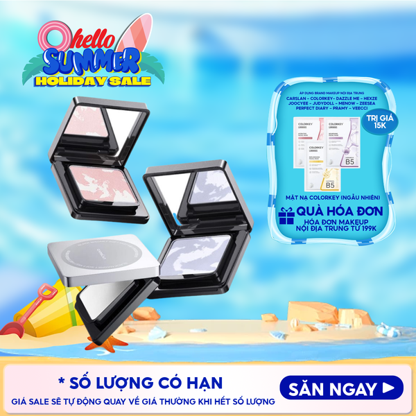  Phấn Phủ Carslan Dạng Nén Lâu Trôi Black Magnet Soft Mist Powder 8g 
