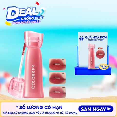 Son Kem Lì Colorkey Siêu Mịn Môi Soft Matte Water Tint 2.5g