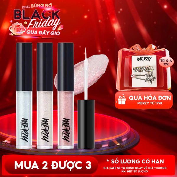 Gel Nhũ Mắt Merzy Xinh Lung Linh Windy Pop Eye Glitter 1.9g 