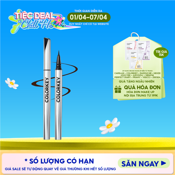  Bút Kẻ Mắt Nước Colorkey Lâu Trôi Floating Color Liquid Eyeliner 0.5ml 