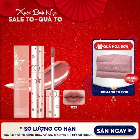 [Juicy Lasting Tint Starry Edition - Màu 23] Son Tint Lì Romand Juicy Lasting Tint Starry Edition 5.5g