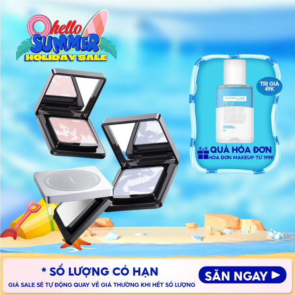  Phấn Phủ Carslan Dạng Nén Lâu Trôi Black Magnet Soft Mist Powder 8g 