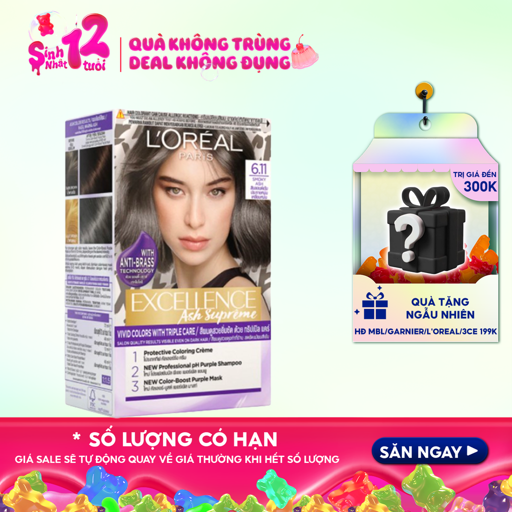 Thuốc Nhuộm Tóc L'Oreal Excellence Fashion 200ml
