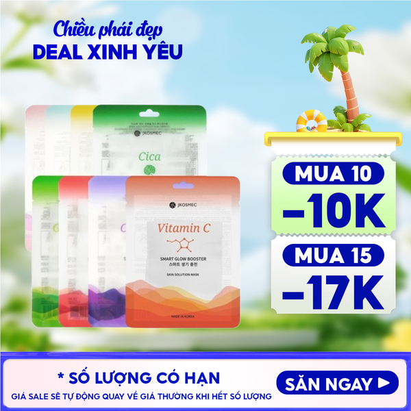  Mặt Nạ Jkosmec Cải Thiện Các Vấn Đề Làn Da Skin Solution Mask 25ml 