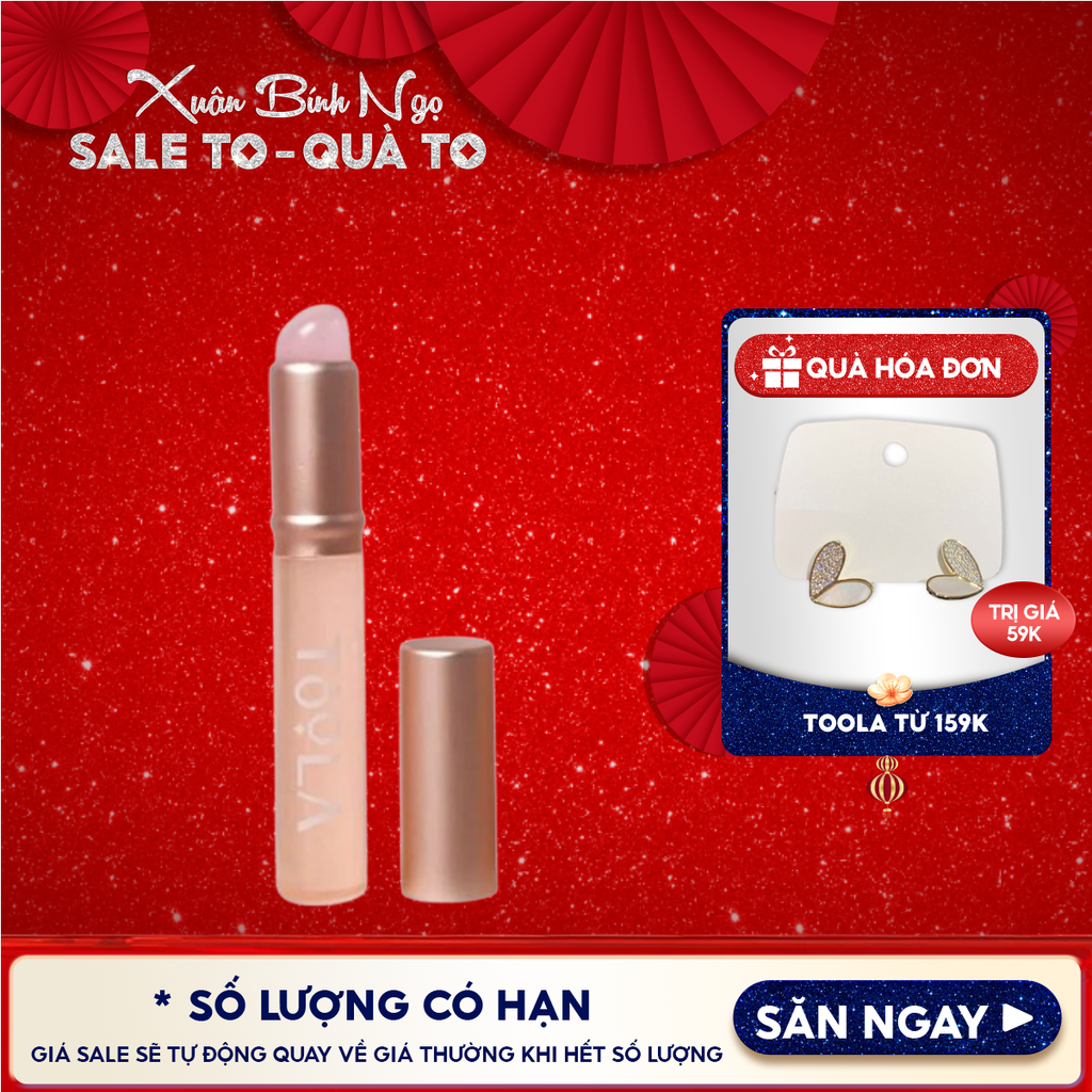 [NHẬP KHẨU] Cọ Tán Son TOOLA Trang Điểm Môi Đầu Silicone - TLA021