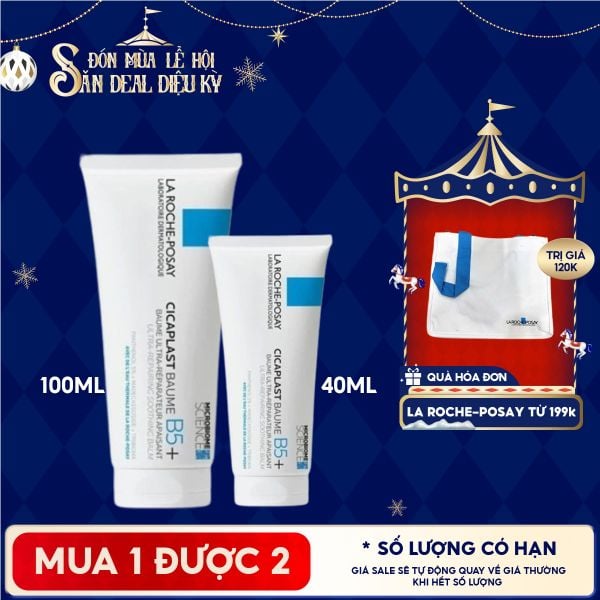  Kem Dưỡng La Roche-Posay Làm Dịu, Hỗ Trợ Phục Hồi Da, Đa Công Dụng Laboratoire Dermatologique Cicaplast Baume B5+ 