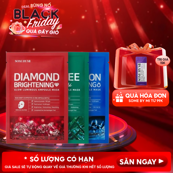  Mặt Nạ Giấy Some By Mi Làm Dịu, Hỗ Trợ Cải Thiện Mụn, Dưỡng Sáng Da Cao Cấp Hàn Quốc Mask Sheet 