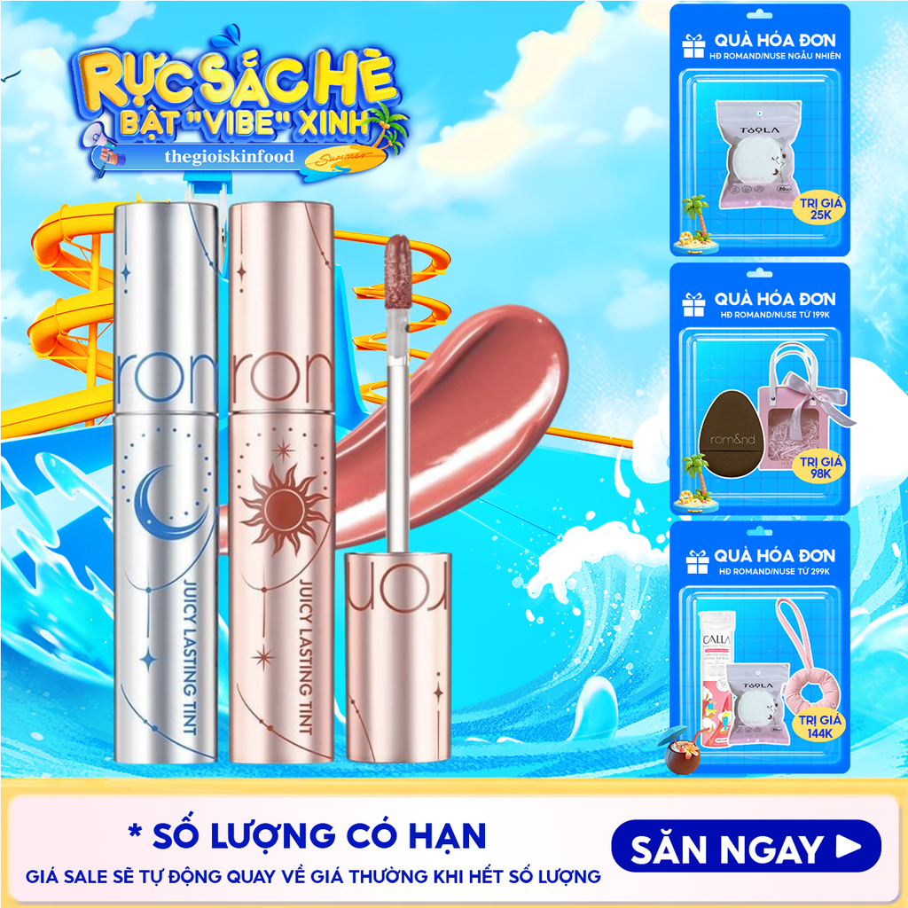 [NEW][Solunar Edition] Son Tint Lì Romand Juicy Lasting Tint Solunar Edition